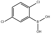 2,5-Dichlorophenylboronic acid Structural