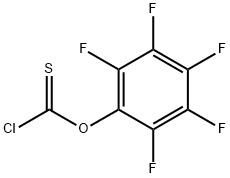 PENTAFLUOROPHENYL CHLOROTHIONOFORMATE Structural