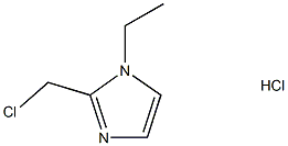 2-CHLOROMETHYL-1-ETHYL-1H-IMIDAZOLE HCL Structural