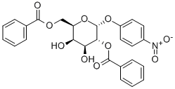 4-Nitrophenyl2,6-di-O-benzoyl-a-D-galactopyranoside Structural