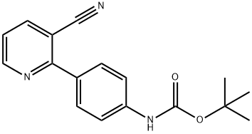 tert-Butyl N-[4-(3-cyanopyridin-2-yl)phenyl]carbamate