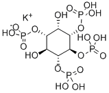 D-MYO-INOSITOL 1,3,4,5-TETRAKIS-PHOSPHATE POTASSIUM SALT Structural