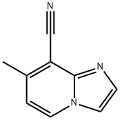IMidazo[1,2-a]pyridine-8-carbonitrile, 7-Methyl- Structural