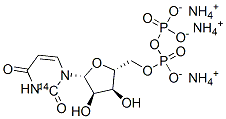 URIDINE-2-14C 5'-DIPHOSPHATE AMMONIUM SALT Structural