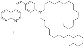 4-(P-DIHEXADECYLAMINOSTYRYL)-N-METHYLQUINOLINIUM IODIDE