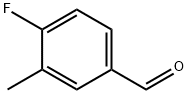 4-Fluoro-3-methylbenzaldehyde Structural