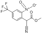 METHYL 2-CYANO-2-[2-NITRO-4-(TRIFLUOROMETHYL)PHENYL]ACETATE