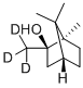 (-)-2-METHYL-D3-ISOBORNEOL Structural