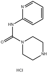 Piperazine-1-carboxylic acid pyridine-2ylamidedihydrochloride Structural