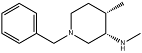 (3S,4S)-1-benzyl-N,4-diMethylpiperidin-3-aMine Structural