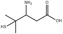 Pentanoic  acid,  3-amino-4-mercapto-4-methyl- Structural
