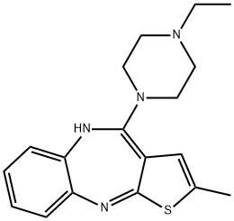 N-DesMethyl N-Ethyl Olanzapine Structural