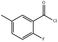 2-FLUORO-5-METHYLBENZOYL CHLORIDE Structural