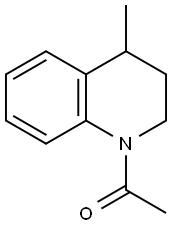 Quinoline,  1-acetyl-1,2,3,4-tetrahydro-4-methyl-  (9CI) Structural