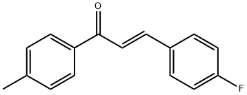 4-FLUORO-4'-METHYLCHALCONE Structural