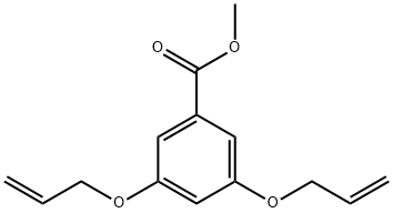 METHYL 3,5-BIS(ALLYLOXY)BENZENECARBOXYLATE Structural