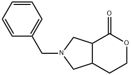 2-BENZYL-HEXAHYDRO-PYRANO[3,4-C]PYRROL-4-ONE Structural