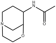 Acetamide,  N-(4-oxa-1-azabicyclo[3.3.1]non-6-yl)-  (9CI) Structural