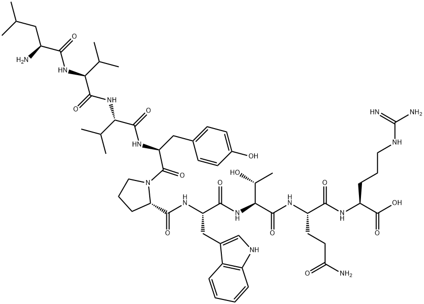 LEU-VALORPHIN-ARG Structural