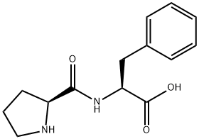 H-PRO-PHE-OH Structural