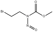N-(2-Bromoethyl)-N-nitrosocarbamic acid methyl ester Structural