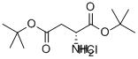 H-D-Asp(OtBu)-OtBu · HCl Structural