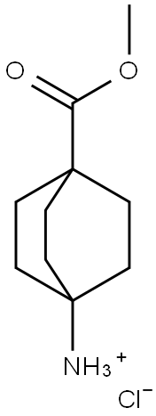 4-METHOXYCARBONYL-BICYCLO[2.2.2]OCT-1-YL AMMONIUM CHLORIDE