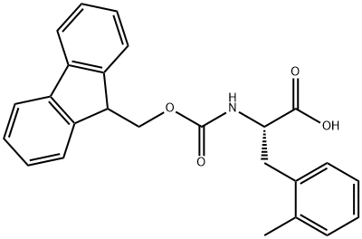 DL-N-FMOC-2'-METHYLPHENYLALANINE Structural