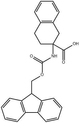 N-FMOC-D,L-2-AMINOTETRALIN-2-CARBOXYLIC ACID Structural