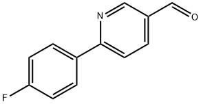 6-(4-FLUORO-PHENYL)-PYRIDINE-3-CARBALDEHYDE Structural