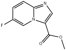 IMidazo[1,2-a]pyridine-3-carboxylic acid, 6-fluoro-, Methyl ester Structural