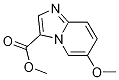IMidazo[1,2-a]pyridine-3-carboxylic acid, 6-Methoxy-, Methyl ester Structural