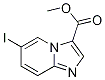 IMidazo[1,2-a]pyridine-3-carboxylic acid, 6-iodo-, Methyl ester Structural