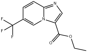 IMidazo[1,2-a]pyridine-3-carboxylic acid, 6-(trifluoroMethyl)-, ethyl ester Structural