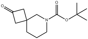 tert-butyl 2-oxo-6-azaspiro[3.5]nonane-6-carboxylate Structural