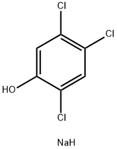 2,4,5-TRICHLOROPHENOL SODIUM SALT Structural