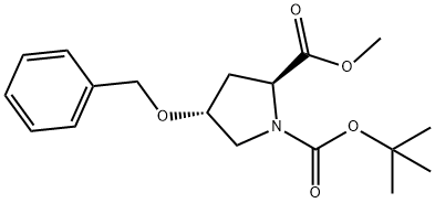 (2S,4R)-1-BOC-4-BENZYLOXY-PYRROLIDINE-2-DICARBOXYLIC ACID METHYL ESTER