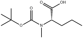 BOC-N-ME-NVA-OH Structural