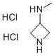 3-(METHYLAMINO)AZETIDINE DIHYDROCHLORIDE Structural