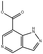 methyl 1H-pyrazolo[4,3-c]pyridine-7-carboxylate Structural