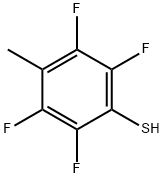 4-Methyl-2,3,5,6-tetrafluorothiophenol Structural