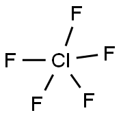 CHLORINE PENTAFLUORIDE Structural