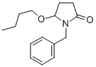 (+-)-5-Butoxy-1-(phenylmethyl)-2-pyrrolidinone Structural