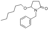 (+-)-5-(Hexyloxy)-1-(phenylmethyl)-2-pyrrolidinone