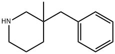 3-BENZYL-3-METHYL-PIPERIDINE Structural