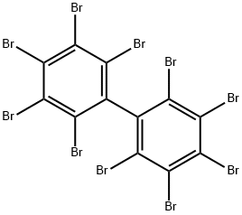 DECABROMOBIPHENYL Structural