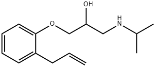 Alprenolol Structural