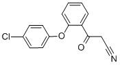 2-(4-CHLOROPHENOXY)-BETA-OXO-BENZENEPROPANENITRILE