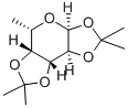 1,2,3,4-DI-O-ISOPROPYLIDENE-ALPHA-L-FUCOPYRANOSIDE Structural