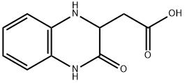 1,2,3,4-TETRAHYDRO-3-OXO-2-QUINOXALINEACETIC ACID Structural